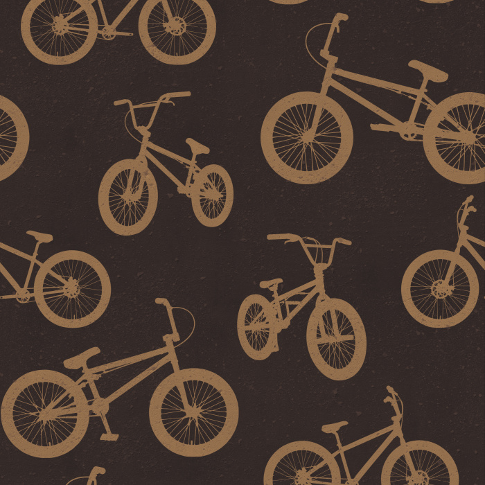 Our BMX Rides Peel and Stick Wallpaper are the perfect finishing touch to your cycler's room!