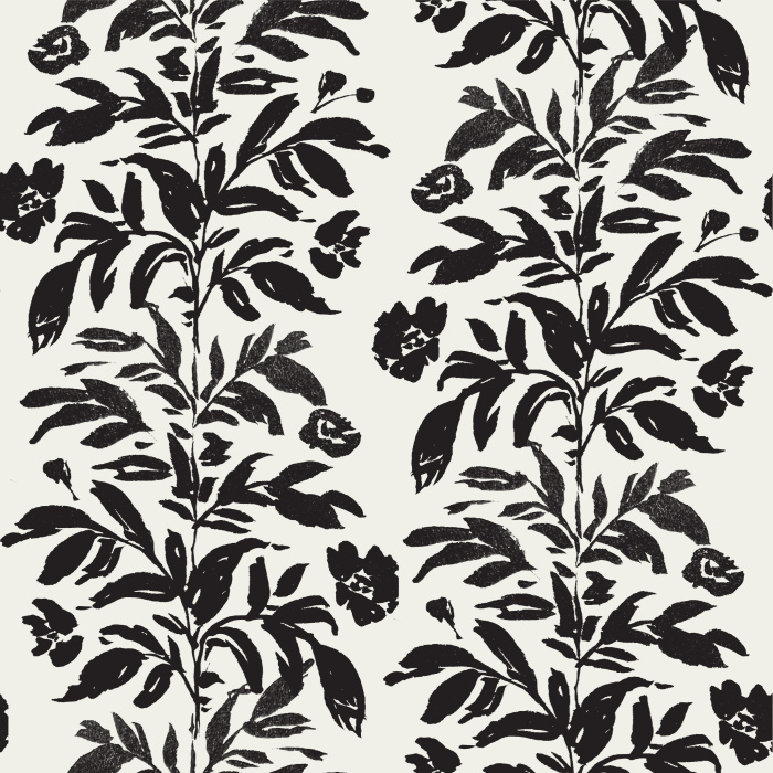 Bring a classic trellis look to any wall in your home with our Floral Stripes Peel and Stick Wallpaper.