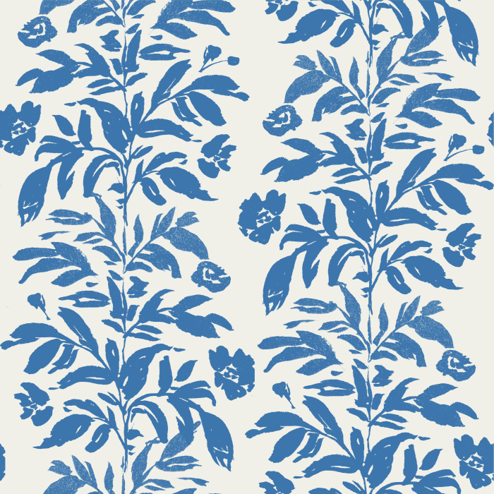 Bring a classic trellis look to any wall in your home with our Floral Stripes Peel and Stick Wallpaper.