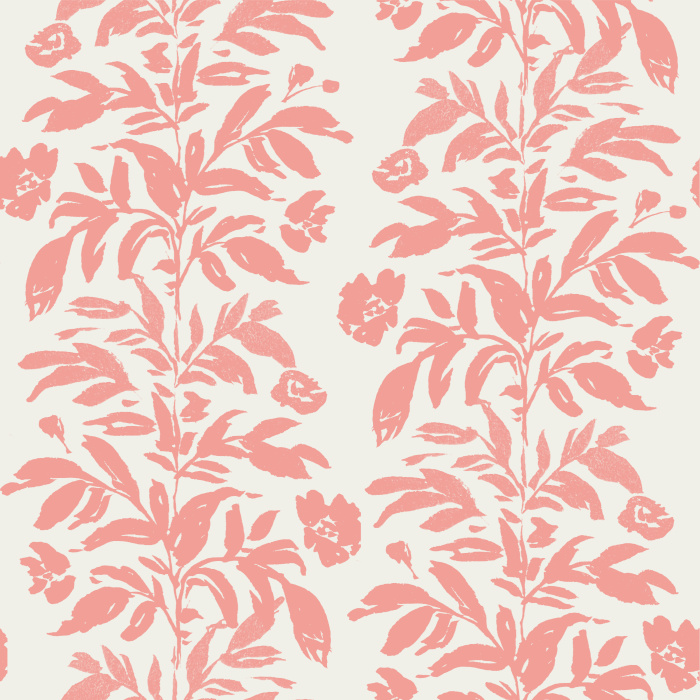 Bring a classic trellis look to any wall in your home with our Floral Stripes Peel and Stick Wallpaper.