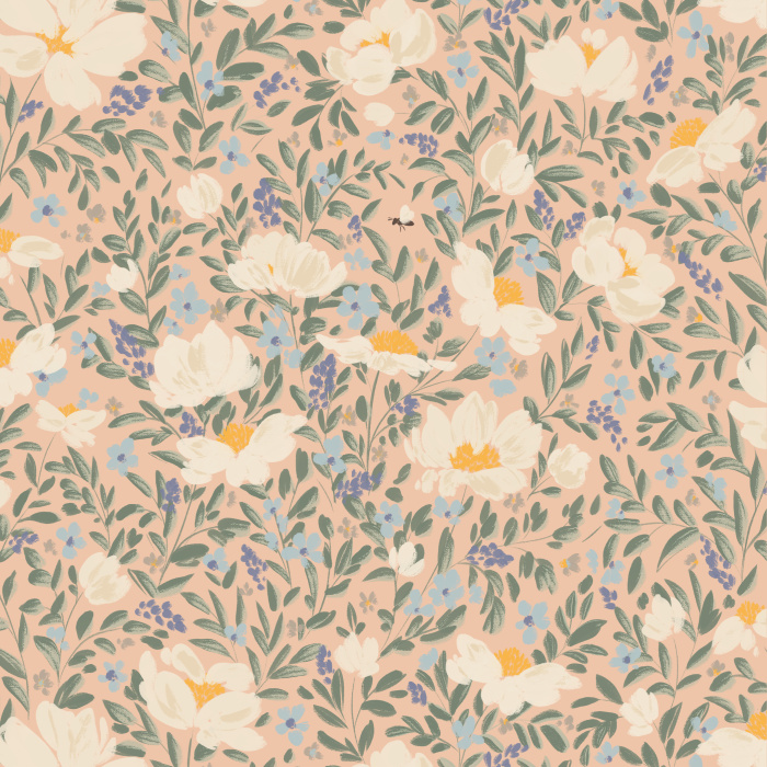 Add a classic touch of nature to your walls with our Pollinator Paradise Peel and Stick Wallpaper.
