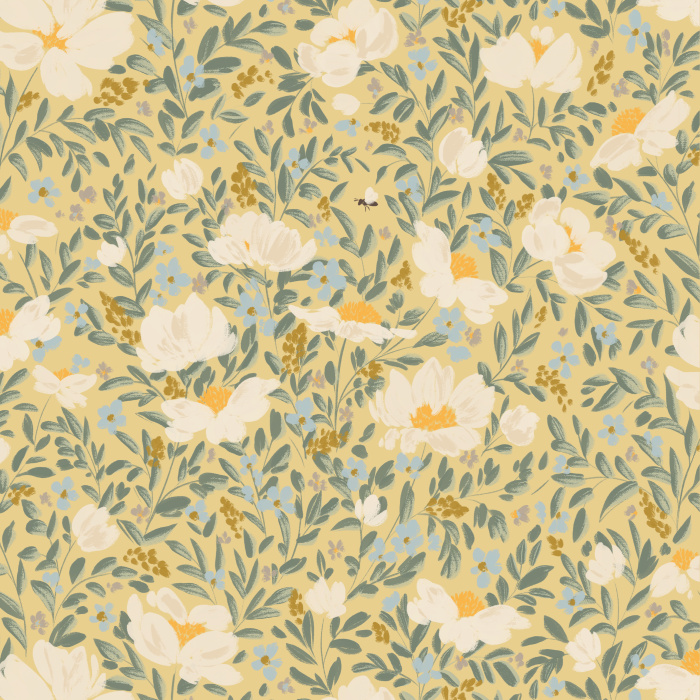 Add a classic touch of nature to your walls with our Pollinator Paradise Peel and Stick Wallpaper.