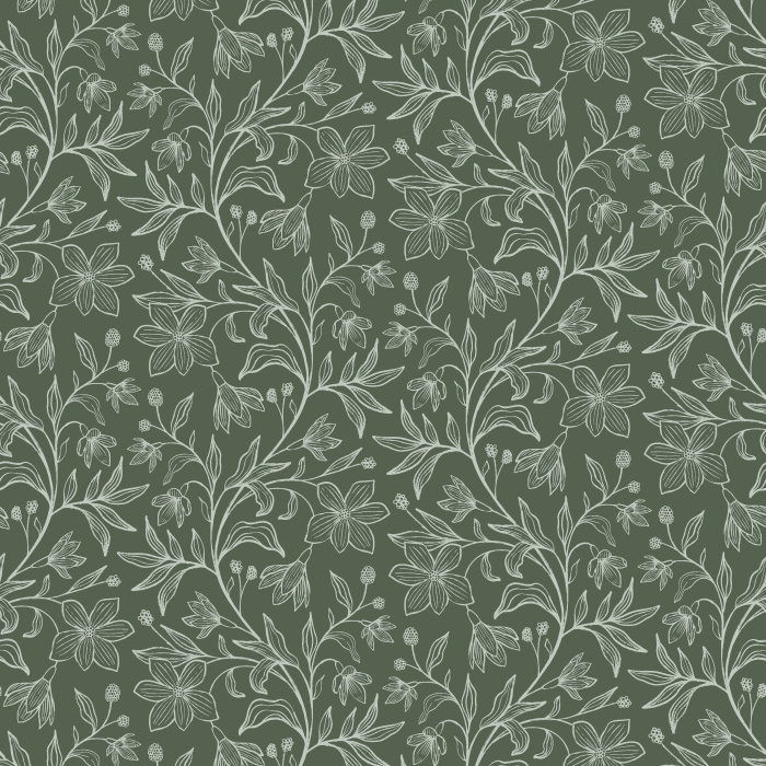 A print-style design of tangled florals, our Flower Tendrils Peel and Stick Removable Wallpaper is a welcome addition to any room in your home.