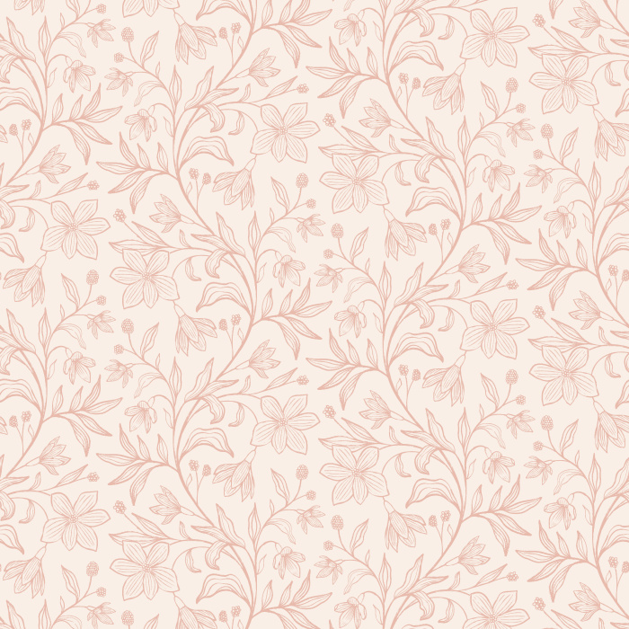 A print-style design of tangled florals, our Flower Tendrils Peel and Stick Removable Wallpaper is a welcome addition to any room in your home.