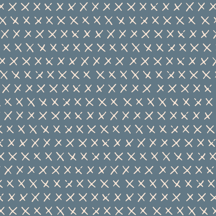 Add a classic touch to any wall in your home with our Vintage Cross Stitch Peel and Stick Wallpaper.