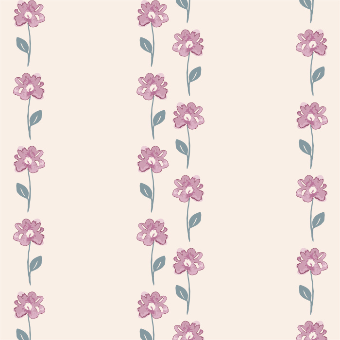 Our Floral Garland Peel and Stick Wallpaper is the perfect way to add a garden look to any room in your home.