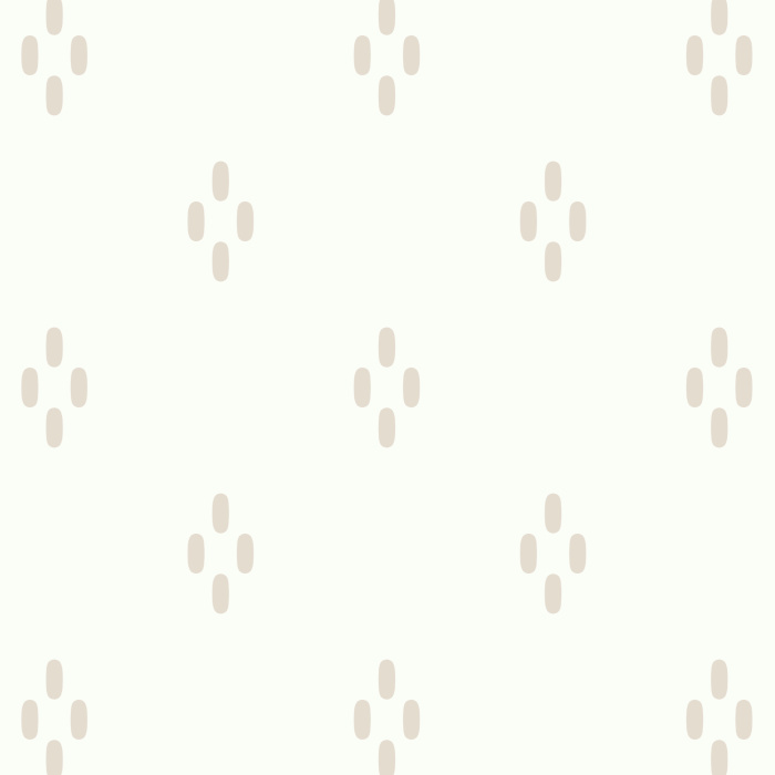 Create a simple, boho accent on any wall of your home with our Rhombus Dots Peel and Stick Wallpaper.