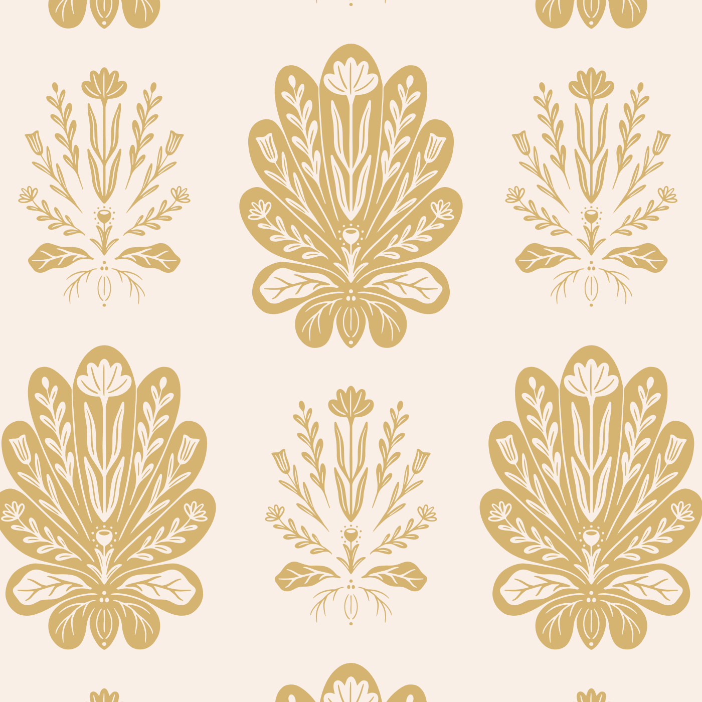 Floral Sprays Wallpaper
