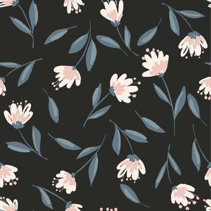 Bring the charm of a spring garden into your home with our Azalea Field Peel and Stick Wallpaper.