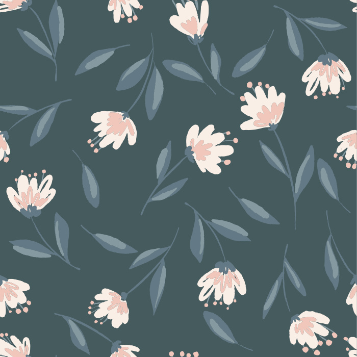 Bring the charm of a spring garden into your home with our Azalea Field Peel and Stick Wallpaper.