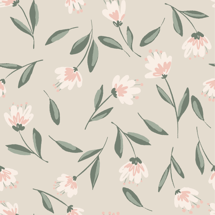 Bring the charm of a spring garden into your home with our Azalea Field Peel and Stick Wallpaper.