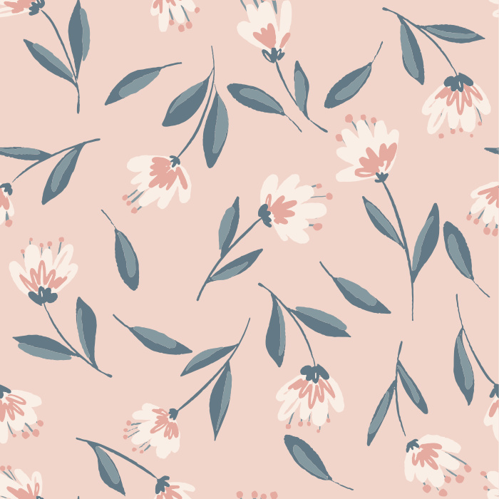 Bring the charm of a spring garden into your home with our Azalea Field Peel and Stick Wallpaper.