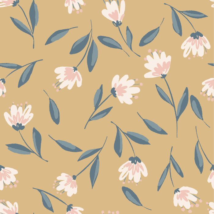 Bring the charm of a spring garden into your home with our Azalea Field Peel and Stick Wallpaper.