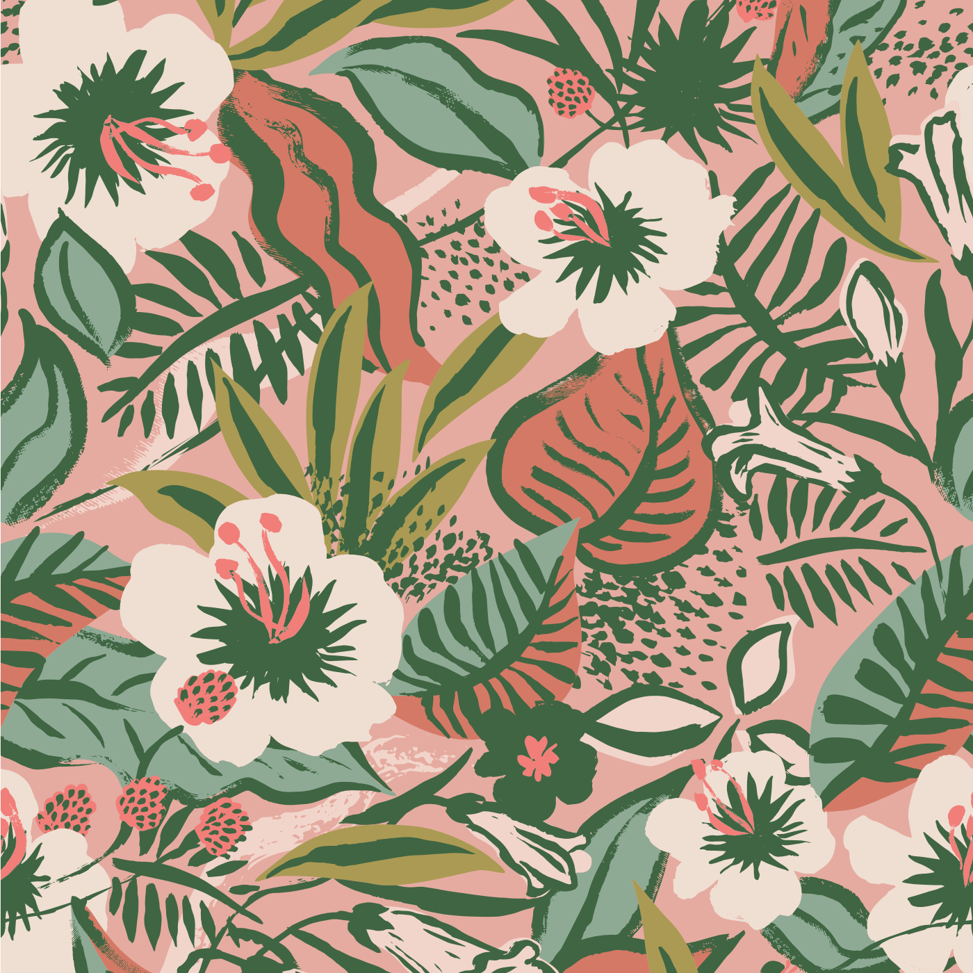 In The Garden Peel and Stick Wallpaper Love vs. Design