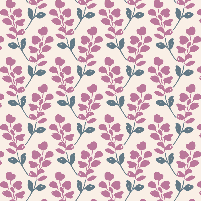 Our Lavender Bits Peel and Stick Wallpaper adds a lovely statement wall to any room in your home.