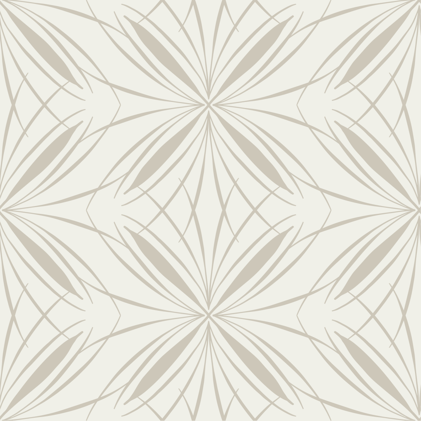 Mod Sunburst Wallpaper