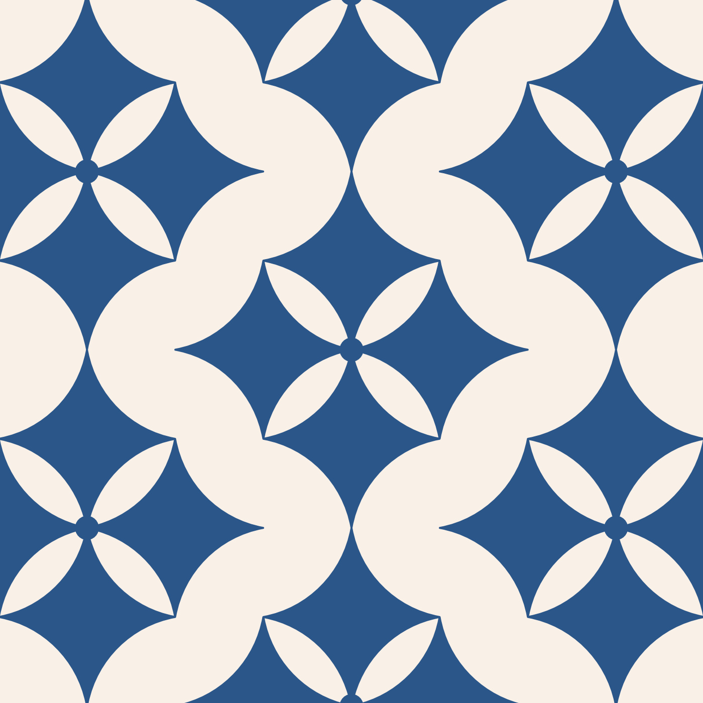 Sapphire Tiles Wallpaper