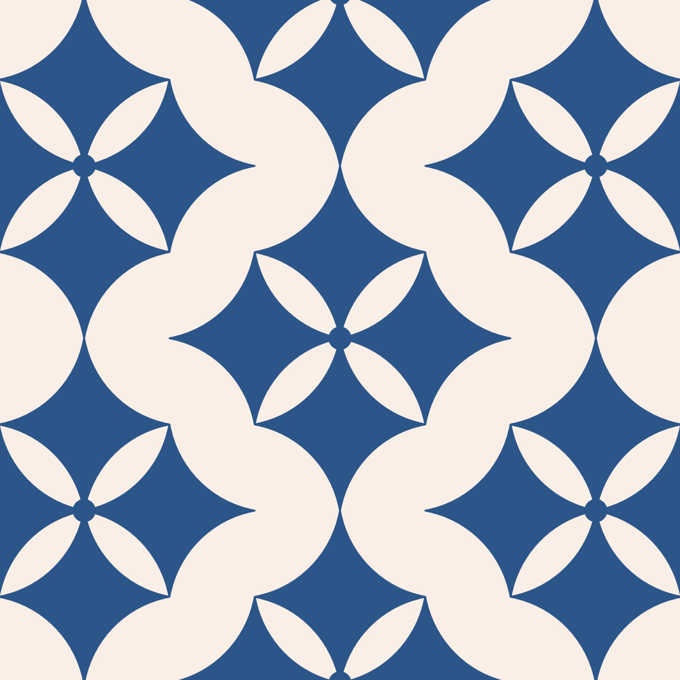 Sapphire Tiles Wallpaper