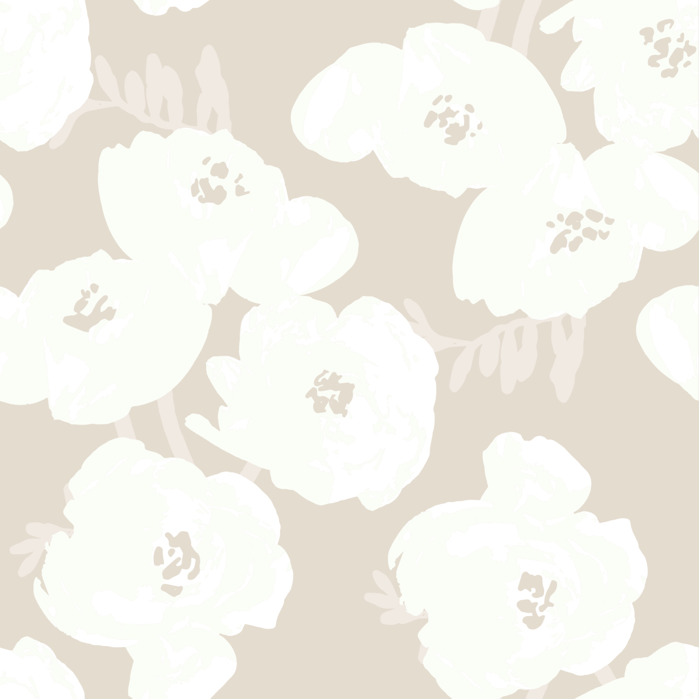 Soft Posies Wallpaper