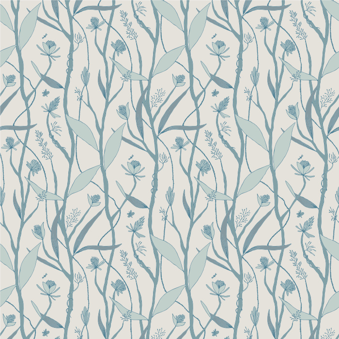 Create a beautifully whimsical feel with our Growing Enredadera Peel and Stick Wallpaper.