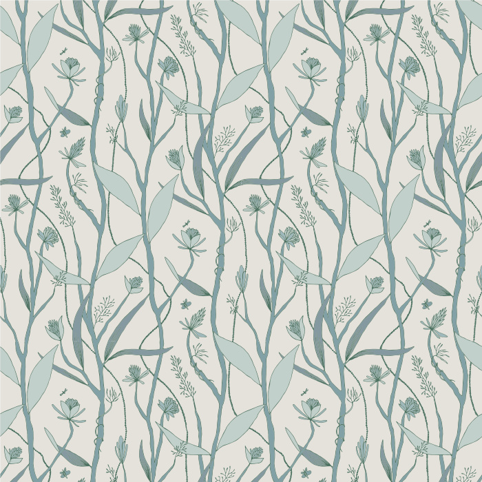 Create a beautifully whimsical feel with our Growing Enredadera Peel and Stick Wallpaper.