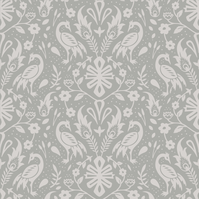 Create the beautifully elegant space you've always wanted with our Peacock Damask Peel and Stick Wallpaper.