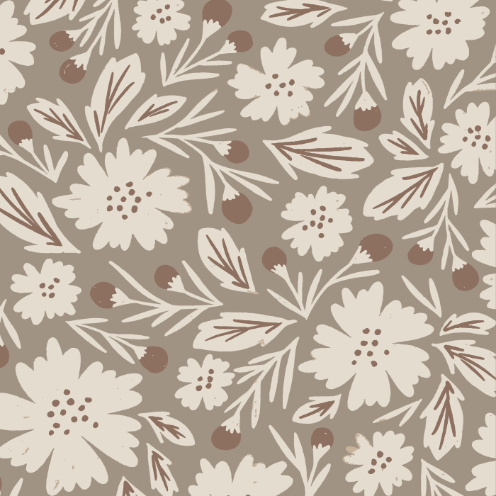 Our Brushy Blossoms Peel and Stick Wallpaper is sure to add a cute touch to your child's room.