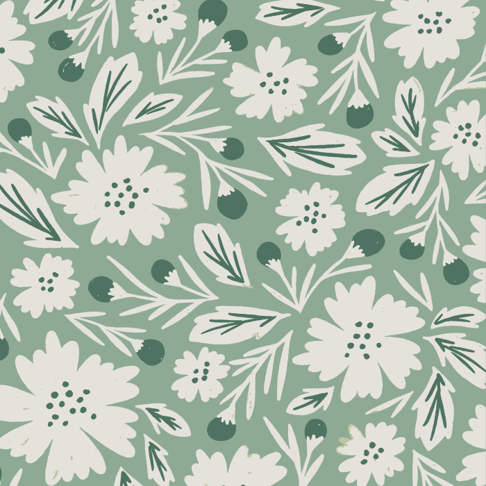 Our Brushy Blossoms Peel and Stick Wallpaper is sure to add a cute touch to your child's room.