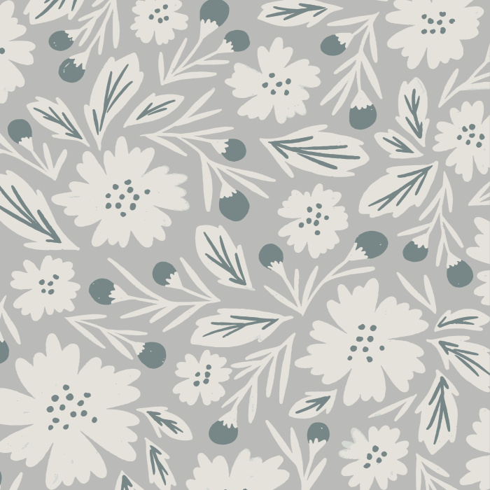 Our Brushy Blossoms Peel and Stick Wallpaper is sure to add a cute touch to your child's room.