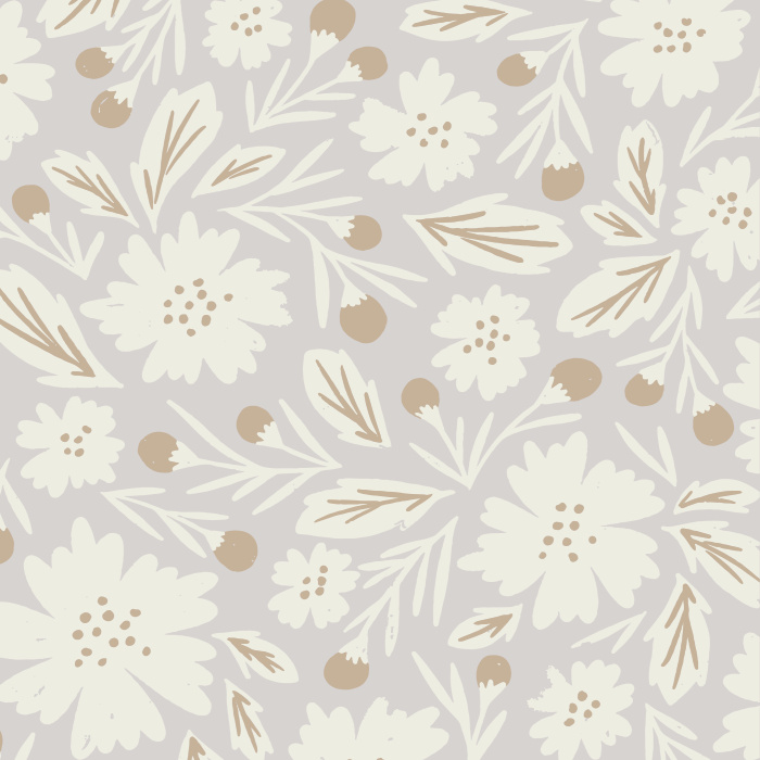 Our Brushy Blossoms Peel and Stick Wallpaper is sure to add a cute touch to your child's room.