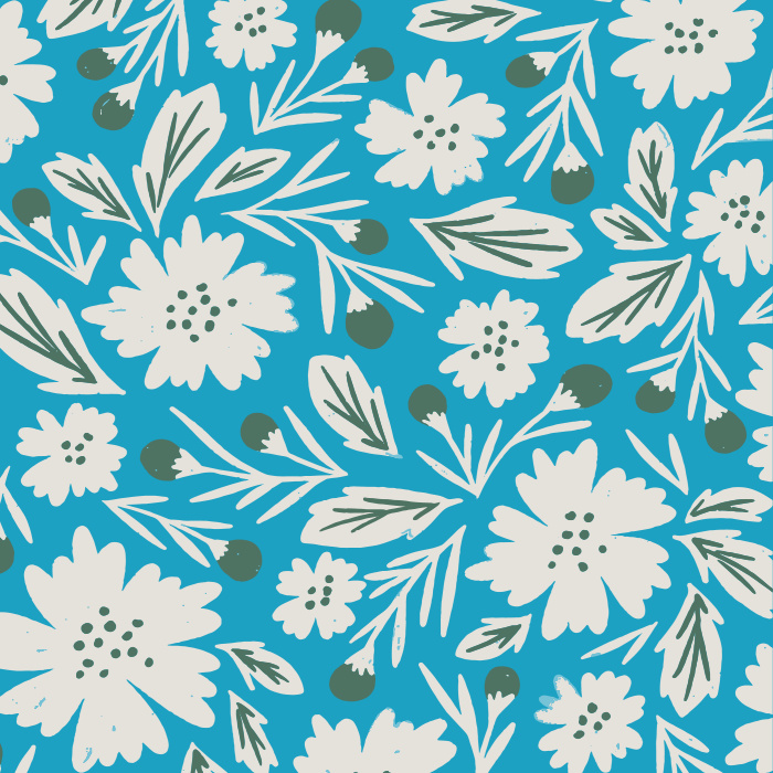 Our Brushy Blossoms Peel and Stick Wallpaper is sure to add a cute touch to your child's room.