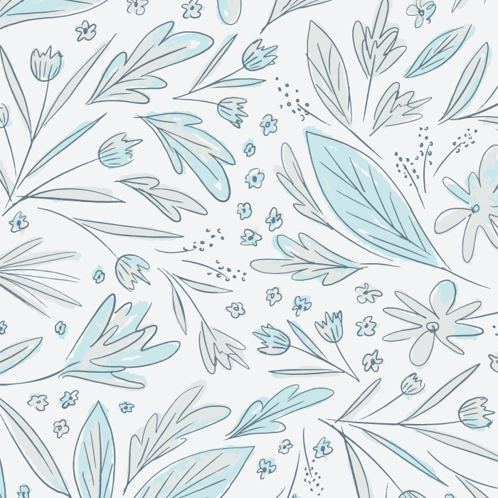 Create the perfect greenery touch to any wall with our Sketchy Leaves Peel and Stick Wallpaper.
