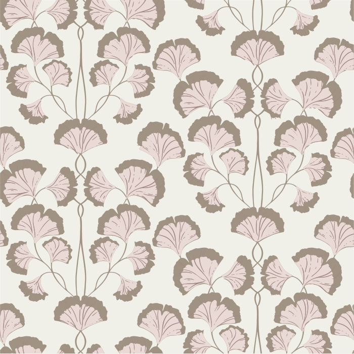 Add a touch of nature to any wall in your home with our Classic Ginkgo Peel and Stick Wallpaper.