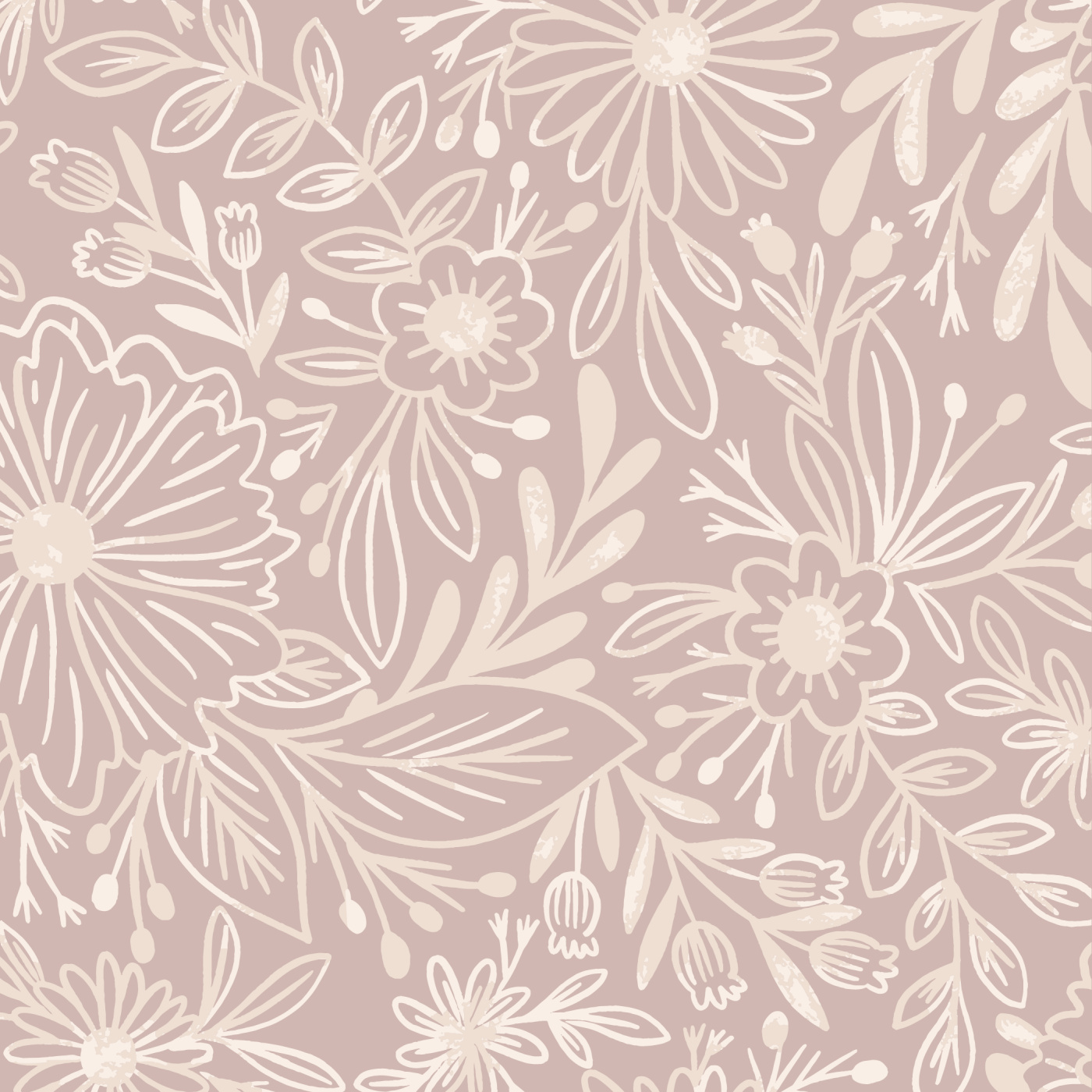 Penciled Leaves Peel And Stick Removable Wallpaper Love Vs Design 9122