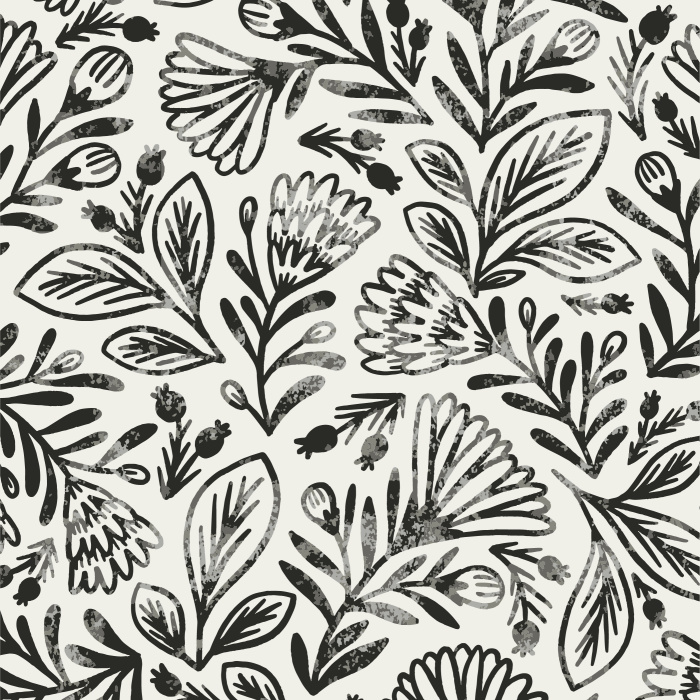 Create a botanical statement on any wall in your home with our Floral Scatter Peel and Stick Wallpaper.