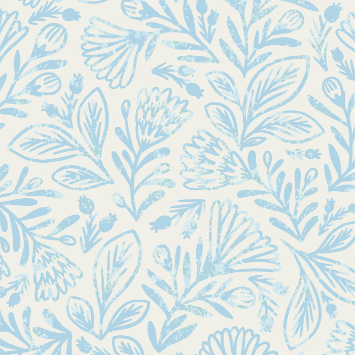 Create a botanical statement on any wall in your home with our Floral Scatter Peel and Stick Wallpaper.