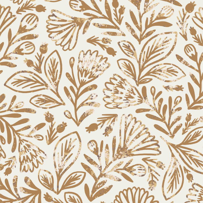Create a botanical statement on any wall in your home with our Floral Scatter Peel and Stick Wallpaper.