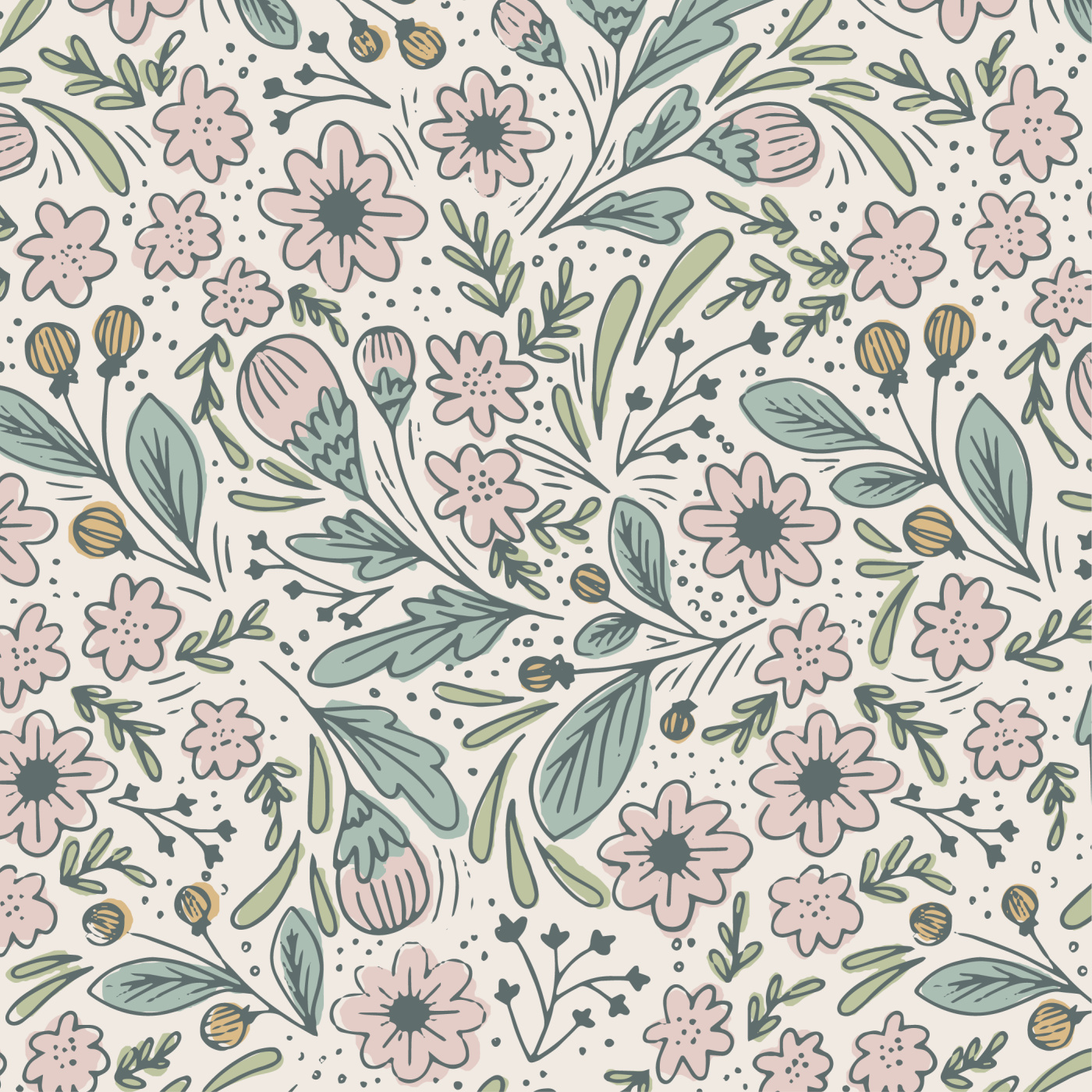 Bloom Burst Wallpaper