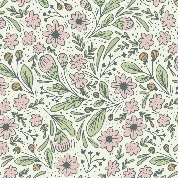 Make it look like a garden sprouting from any wall in your home with our Bloom Burst Peel and Stick Wallpaper.