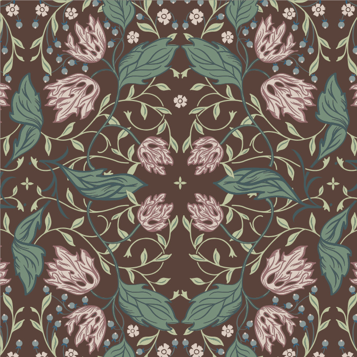 Create the elegantly sophisticated look you've dreamed of with our Nouveau Vines Peel and Stick Wallpaper. 