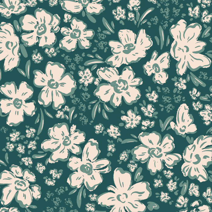 Create the perfect statement wall in your child's room with our Laced Meadow Peel and Stick Wallpaper.