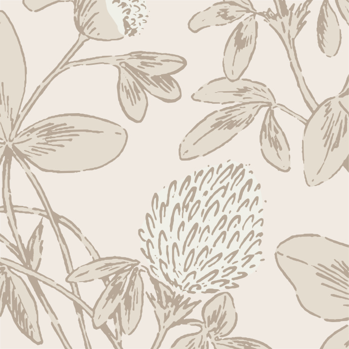 Our Clover Blossoms Peel and Stick Wallpaper is sure to add a nature statement to any wall in your home.