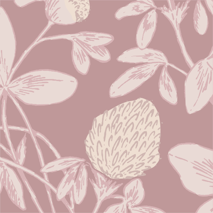 Our Clover Blossoms Peel and Stick Wallpaper is sure to add a nature statement to any wall in your home.