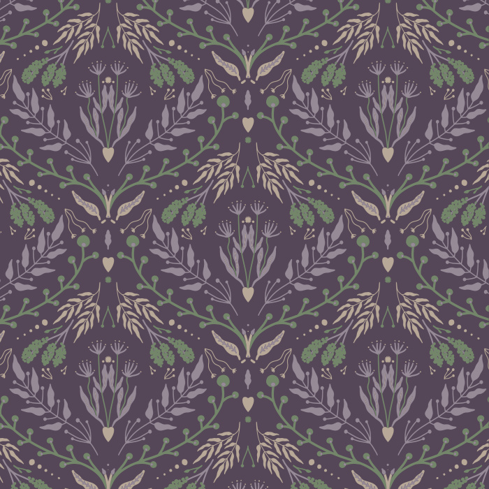 Add a classy touch of nature to any wall in your home with our Effie Botanicals Peel and Stick Wallpaper.