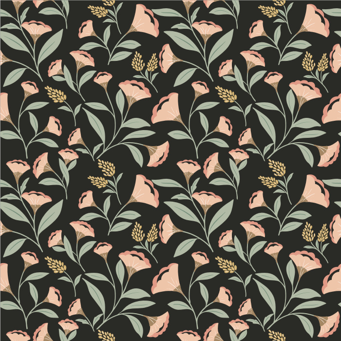 Create something beautifully charming with our Bellflower Boutique Peel and Stick Wallpaper.