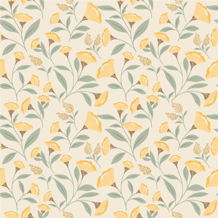 Create something beautifully charming with our Bellflower Boutique Peel and Stick Wallpaper. 