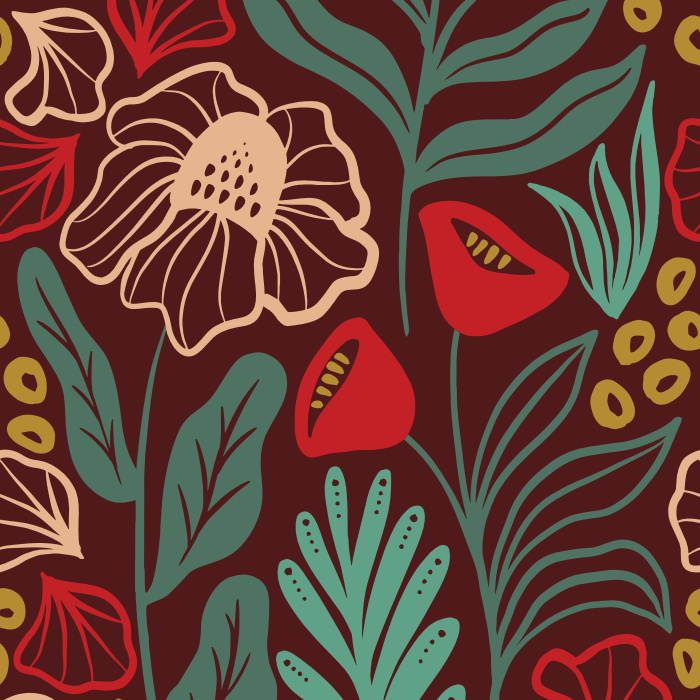 Create the bold statement you've always wanted with our In The Garden Peel and Stick Wallpaper.