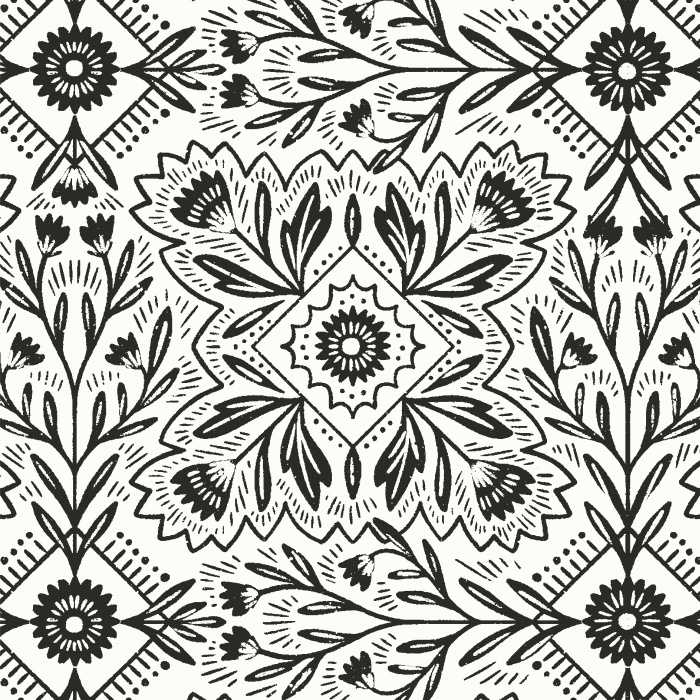 Create the charming chateau you've always dreamed of with our Botanic Boho Peel and Stick Wallpaper.