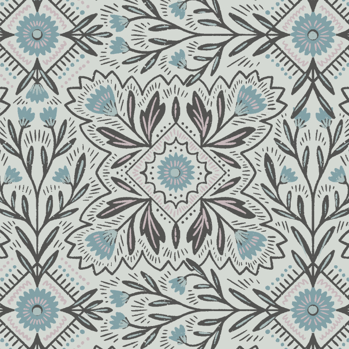 Create the charming chateau you've always dreamed of with our Botanic Boho Peel and Stick Wallpaper.