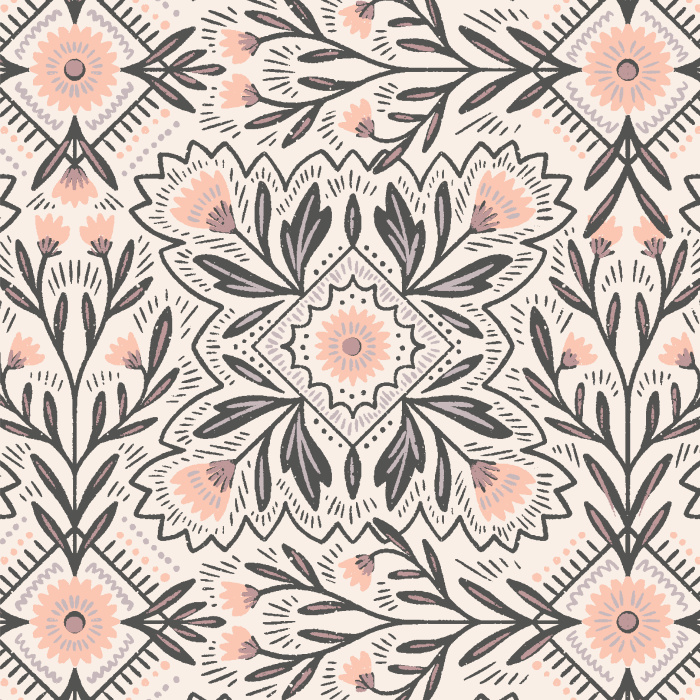 Create the charming chateau you've always dreamed of with our Botanic Boho Peel and Stick Wallpaper.